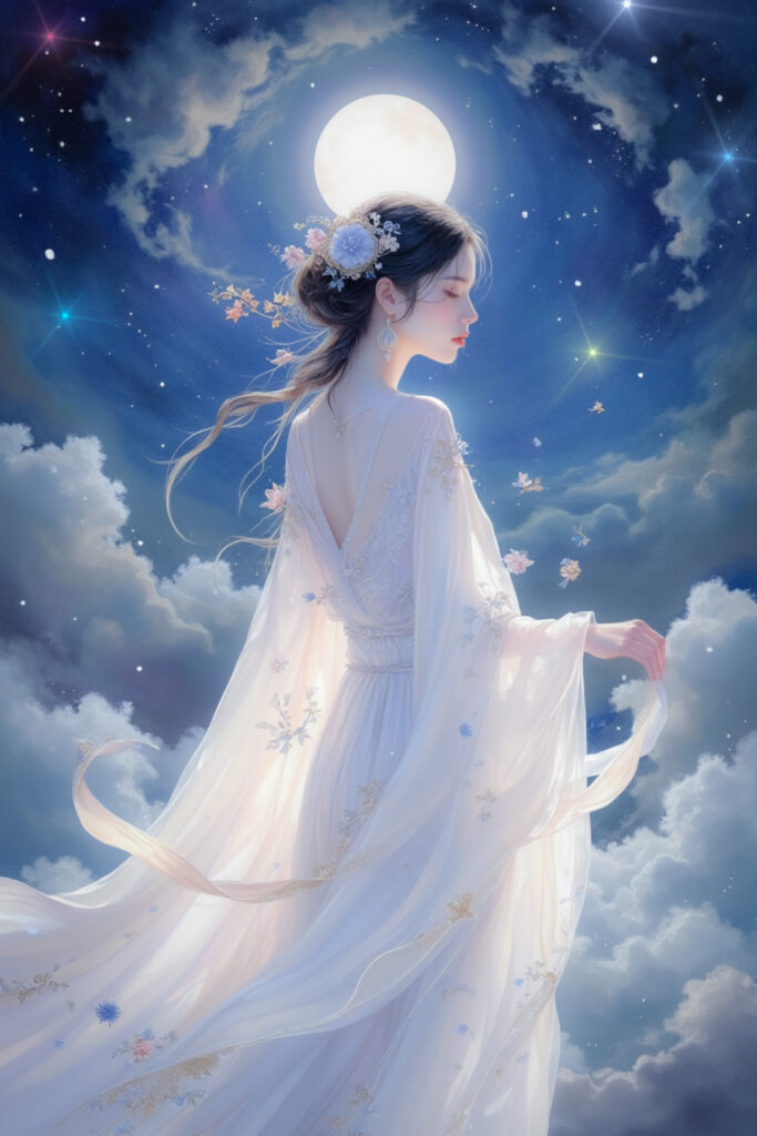 Moonlit Celestial Maiden